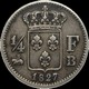 1/4 de franc 1827